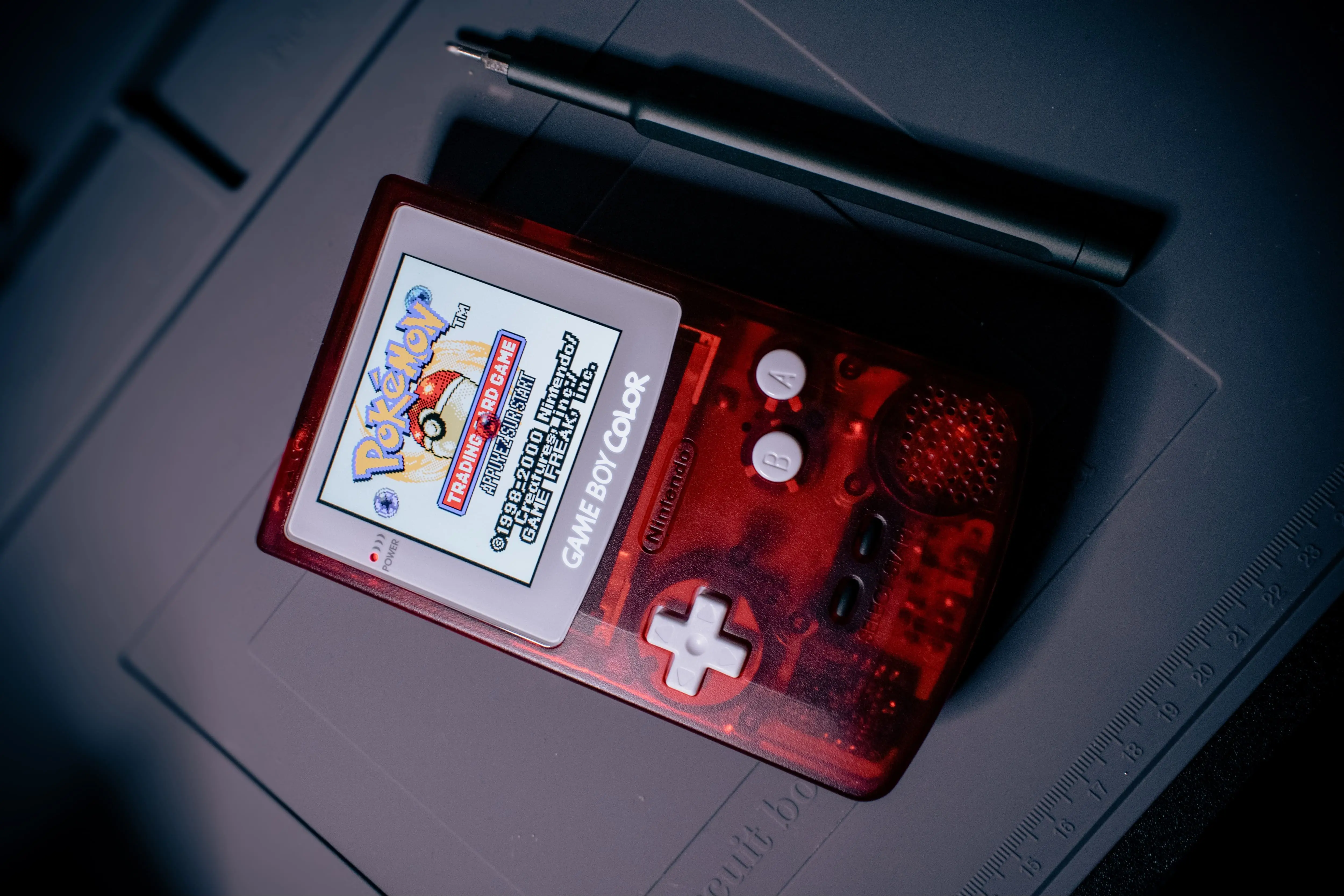Exemple de Game Boy Color customisée